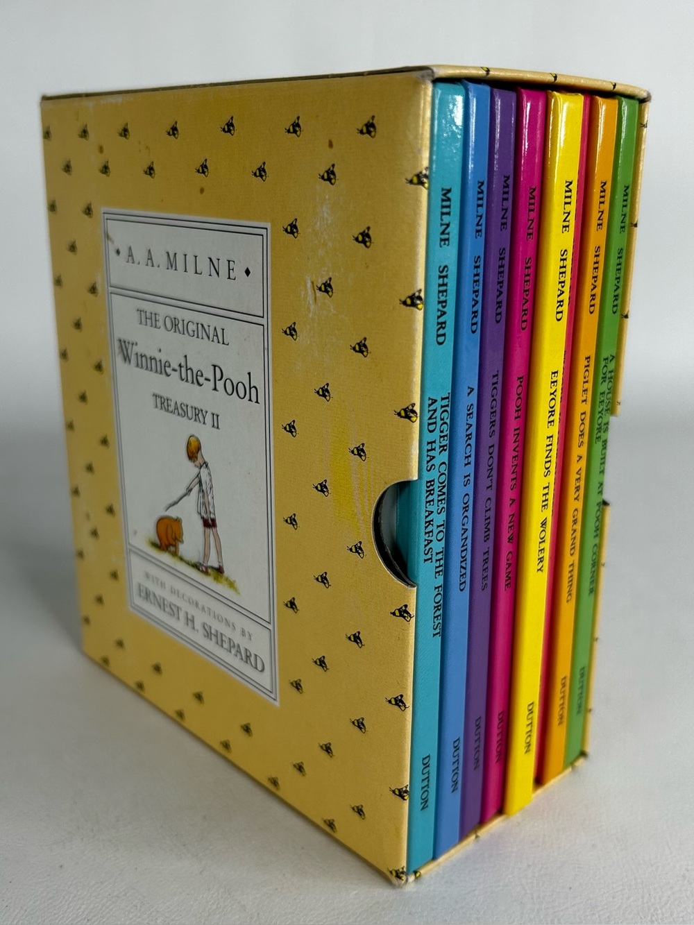The original Winnie the Pooh Treasury II A. A. Milne 8 small hardcover books